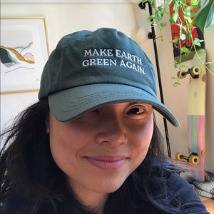 Make Earth Green Again Peak Hat by Tentree